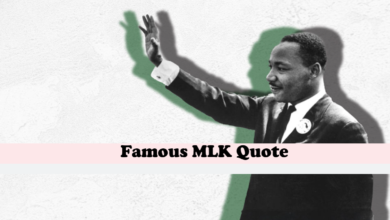 Famous MLK Quote