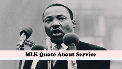 MLK Quote About Service